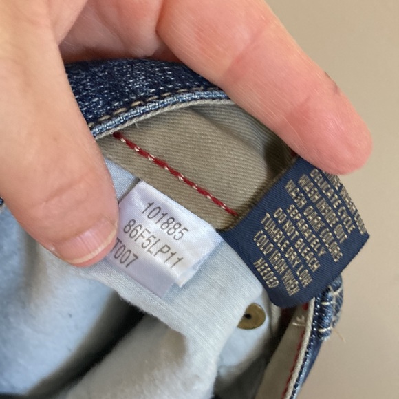 Marithe Francois Girbaud Jeans Mens 40 x 28 Blue Wide Leg Baggy 90s Hip Hop - Picture 12 of 13